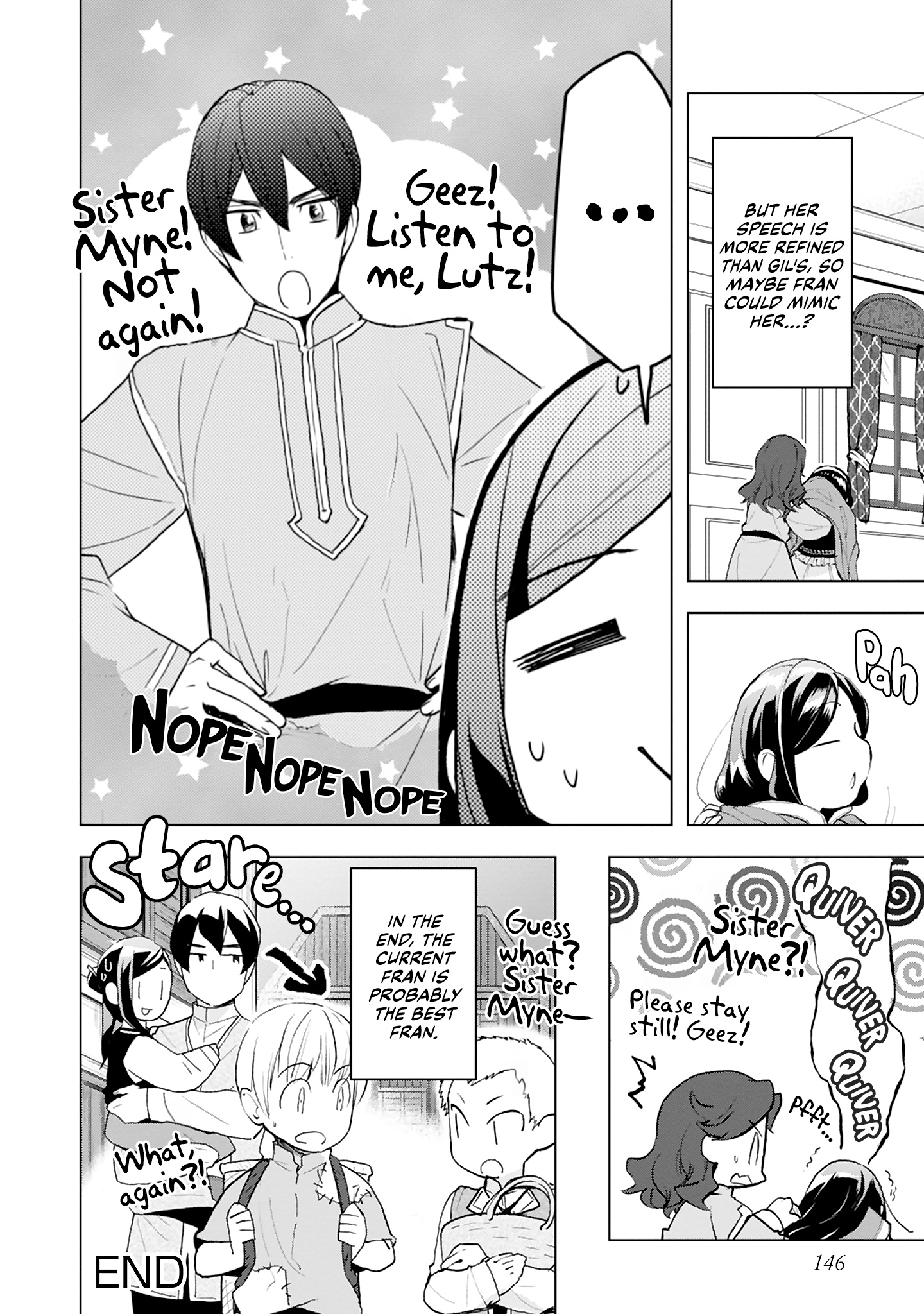 Honzuki No Gekokujou Koushiki Comic Anthology - Vol.2 Chapter 36: What If Fran Were More Casual - Namino Ryo