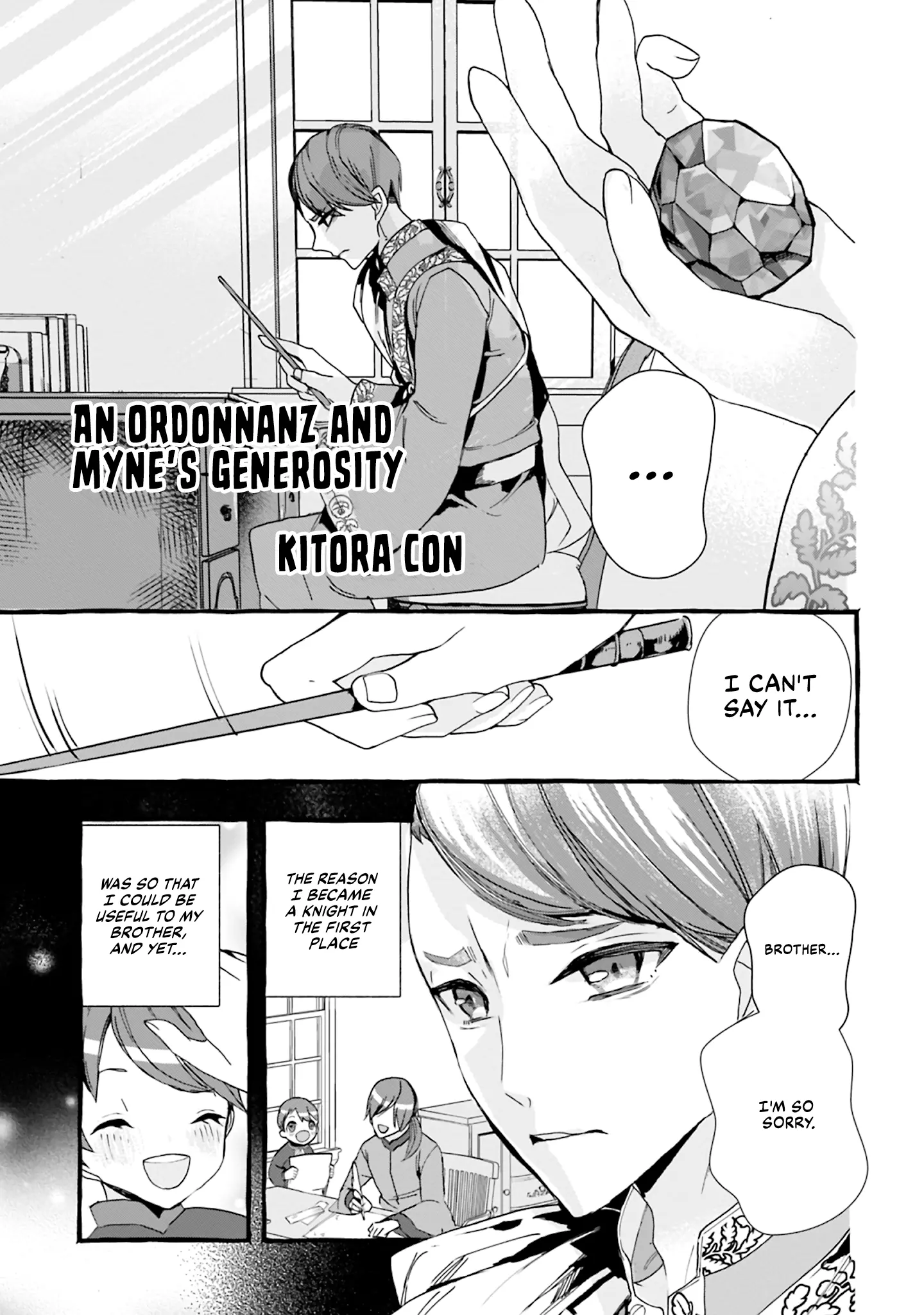 Honzuki No Gekokujou Koushiki Comic Anthology - Vol.3 Chapter 40: An Ordonnanz And Myne's Generosity - Kitora Con