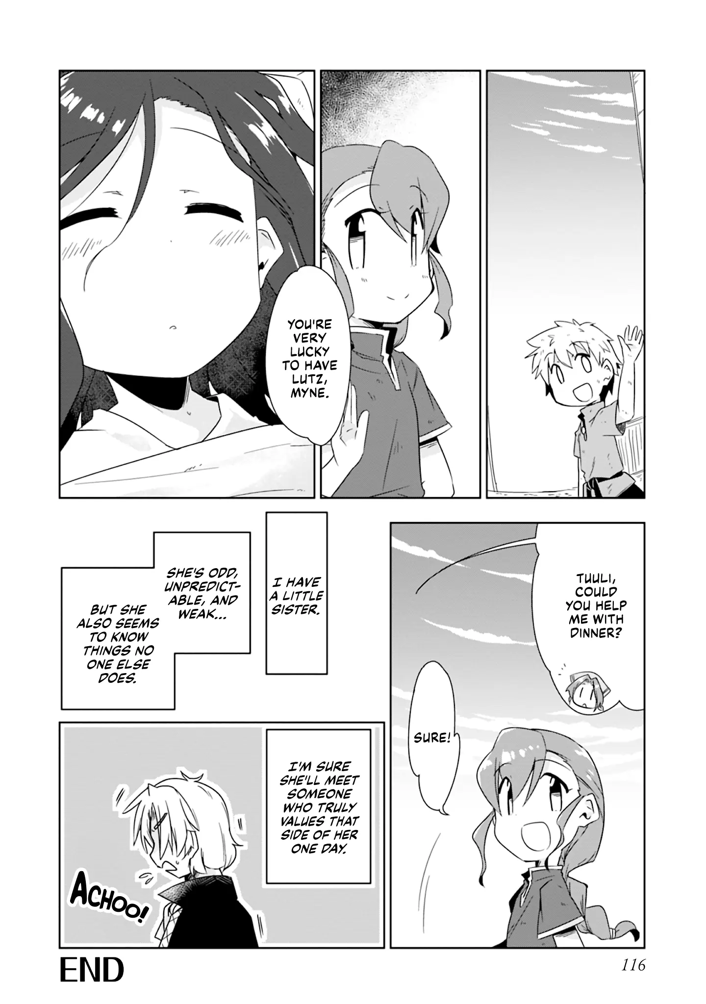 Honzuki No Gekokujou Koushiki Comic Anthology - Vol.3 Chapter 51: Try, Try Again - Mishiro Haruka