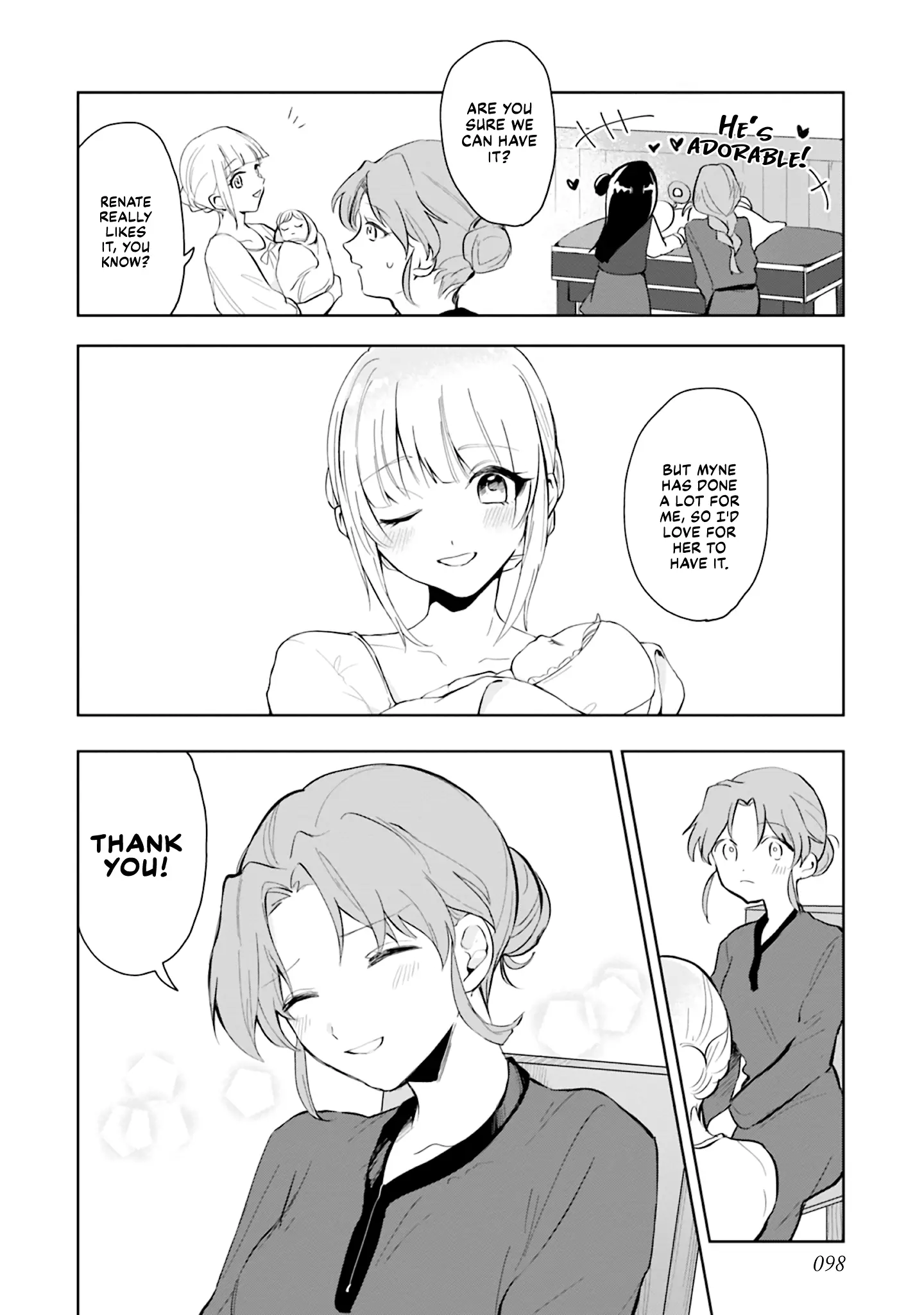 Honzuki No Gekokujou Koushiki Comic Anthology - Vol.3 Chapter 49: Good Company At The Gilberta Company - Hayashine