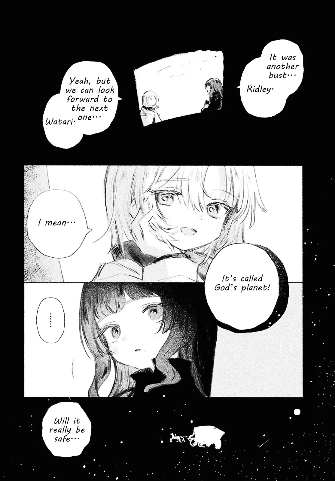 Shoujo Seikan Hyouryuuki - Chapter 2: Planet Of God