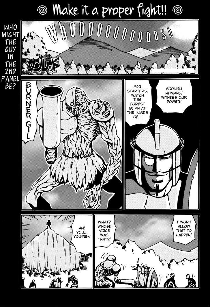 Tentai Senshi Sanred - Vol.1 Chapter 7 : Make It A Proper Fight!!