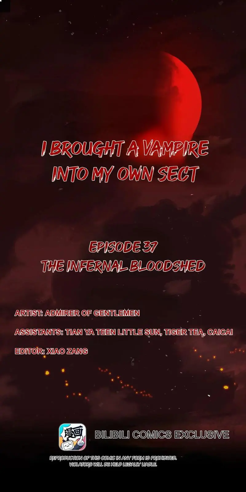 I Raised A Vampire In The Sect - Chapter 37