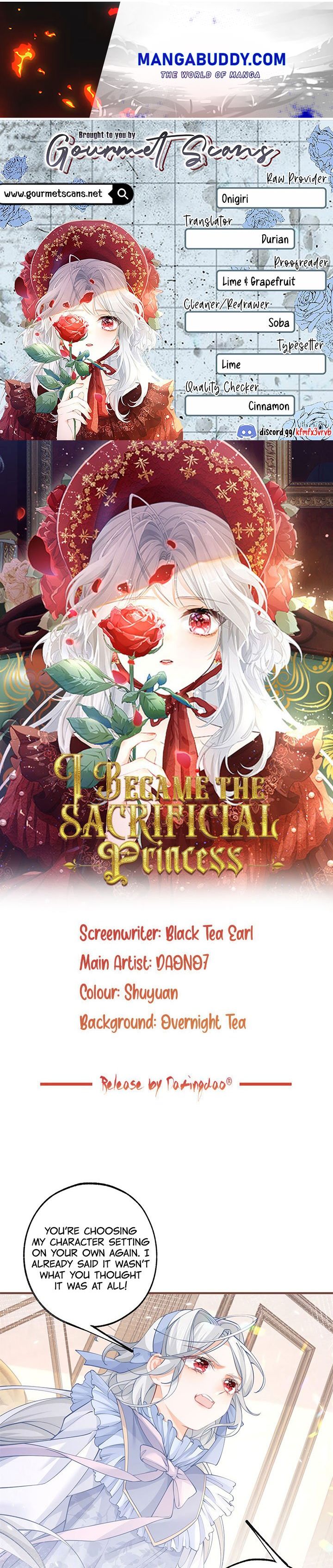 I Became The Sacrificial Princess - Chapter 58