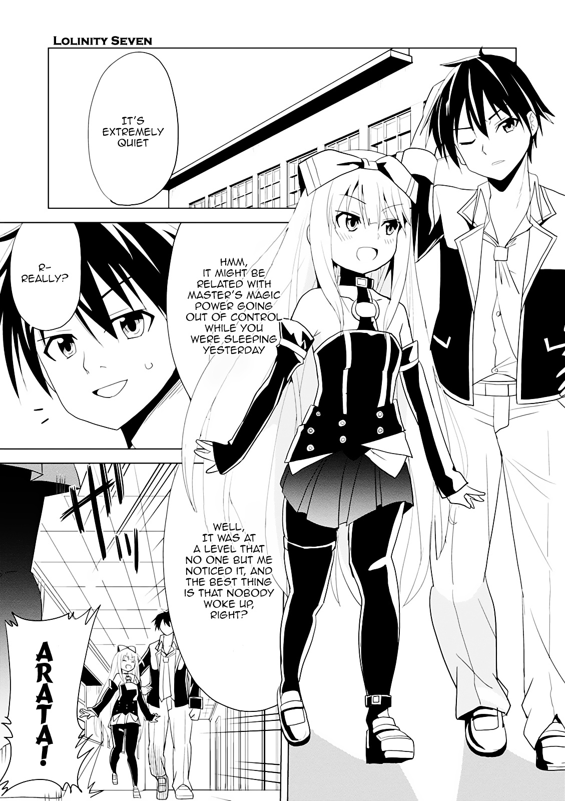 Trinity Seven - 7-Nin No Mahoutsukai Comic Anthology - Vol.1 Chapter 12 : Lolinity Seven