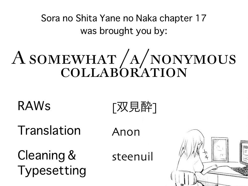 Sora No Shita Yane No Naka - Vol.2 Chapter 17