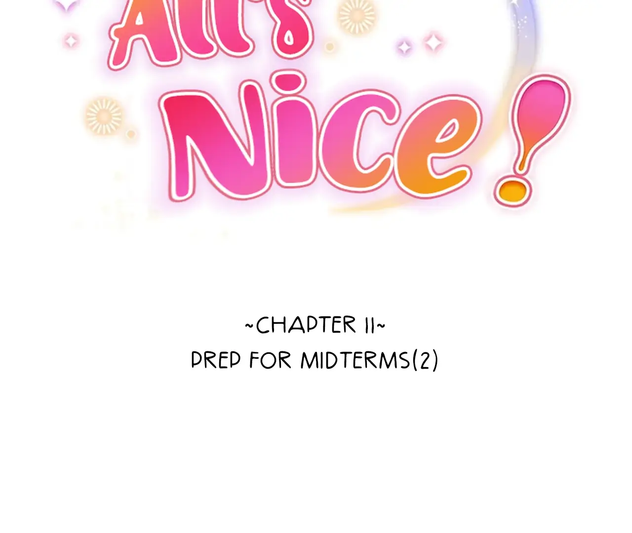 All's Nice! - Chapter 11