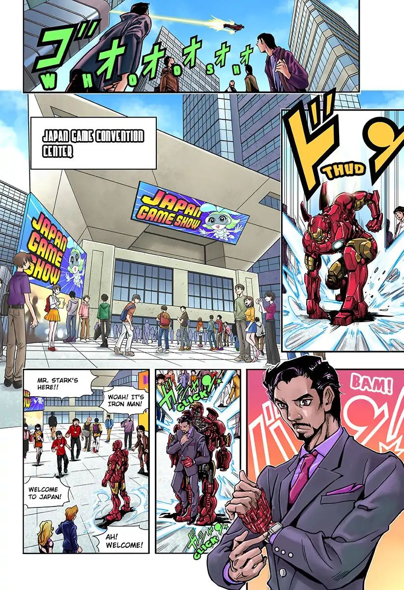 Secret Reverse: Marvel + Jump Collaboration - Chapter 1: Iron Man