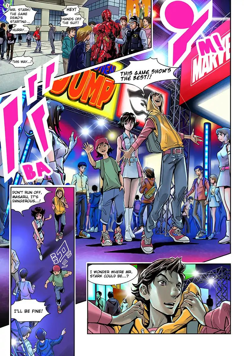 Secret Reverse: Marvel + Jump Collaboration - Chapter 1: Iron Man