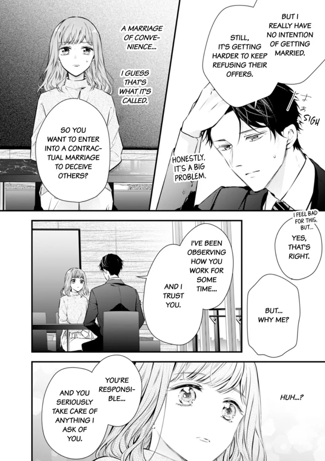 Itsuwari No Ai ~ Keiyaku Kon No Danna-Sama Wa Amasugiru - Chapter 3