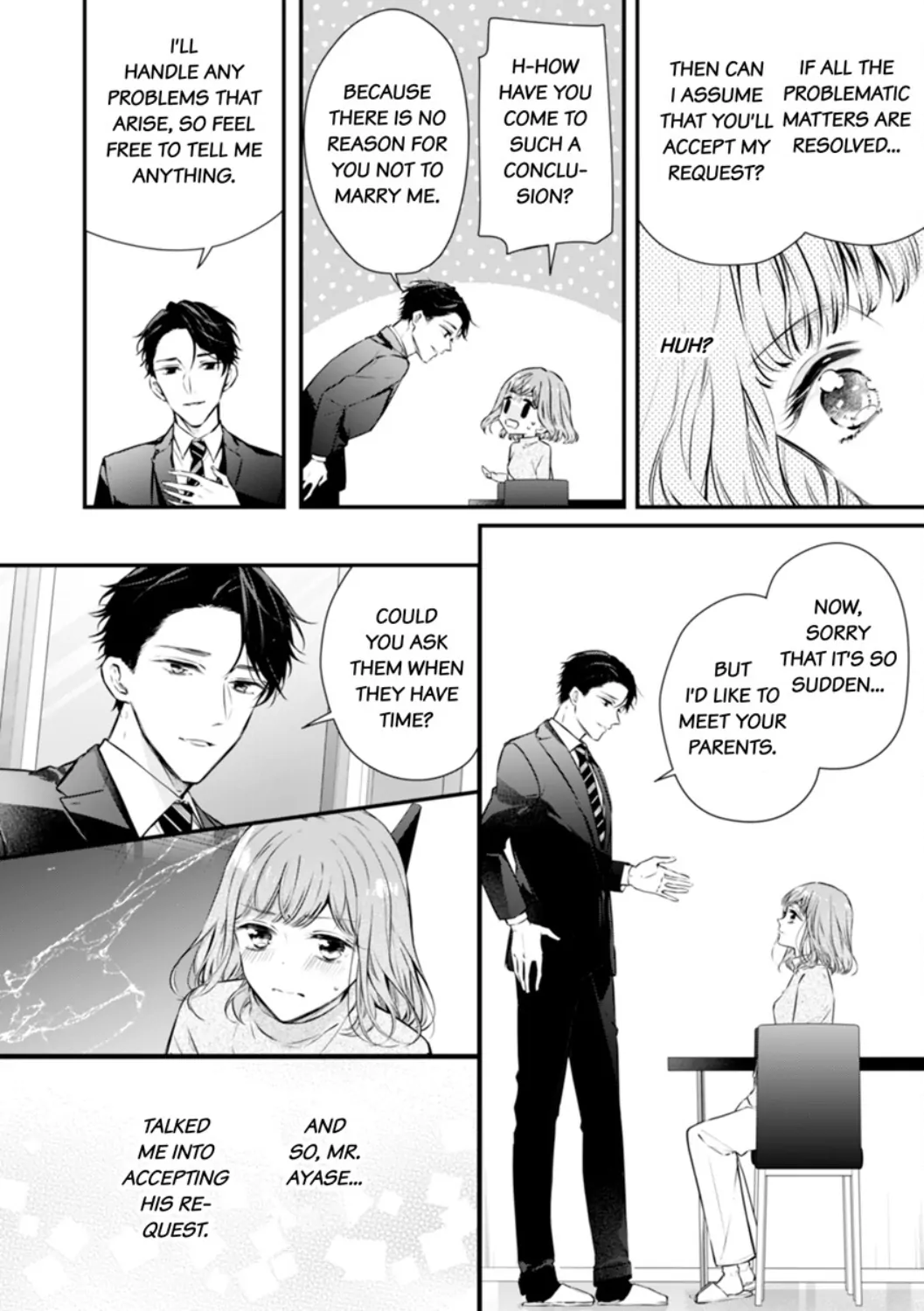 Itsuwari No Ai ~ Keiyaku Kon No Danna-Sama Wa Amasugiru - Chapter 3