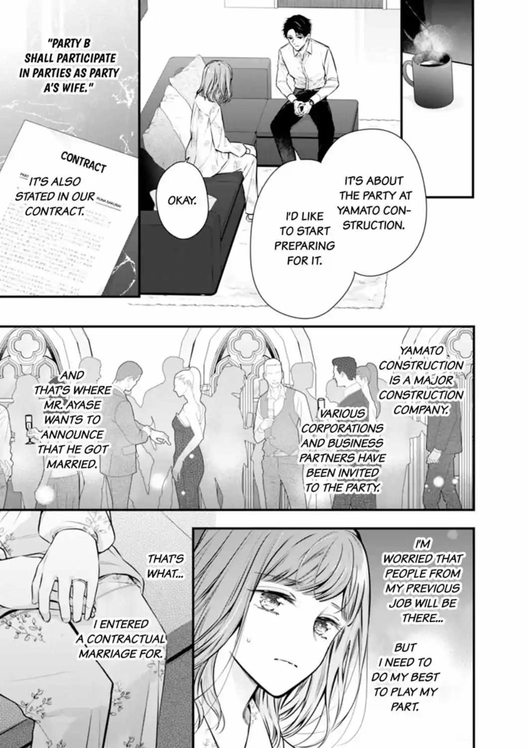 Itsuwari No Ai ~ Keiyaku Kon No Danna-Sama Wa Amasugiru - Chapter 6