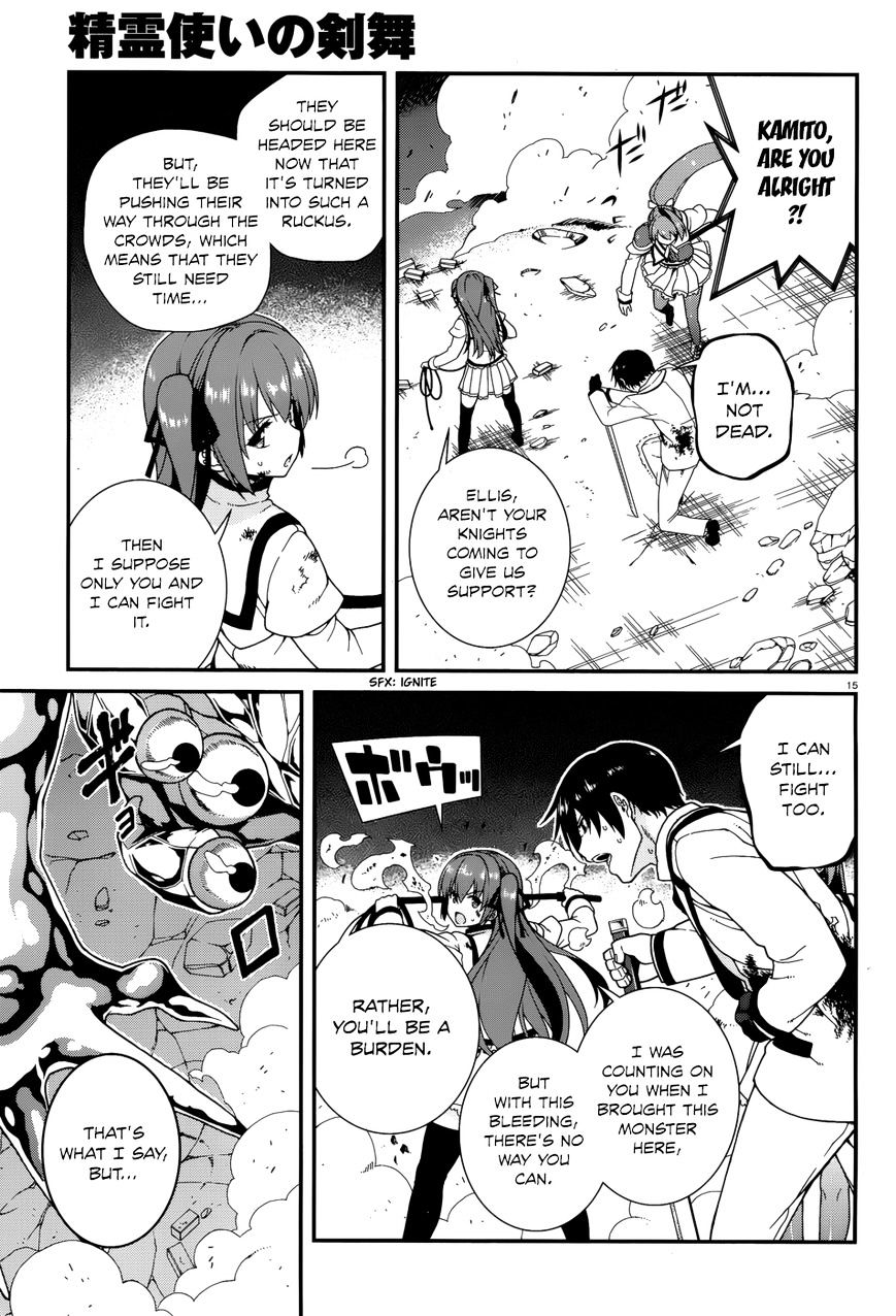 Seirei Tsukai No Kenbu (Hyouju Issei) - Chapter 36