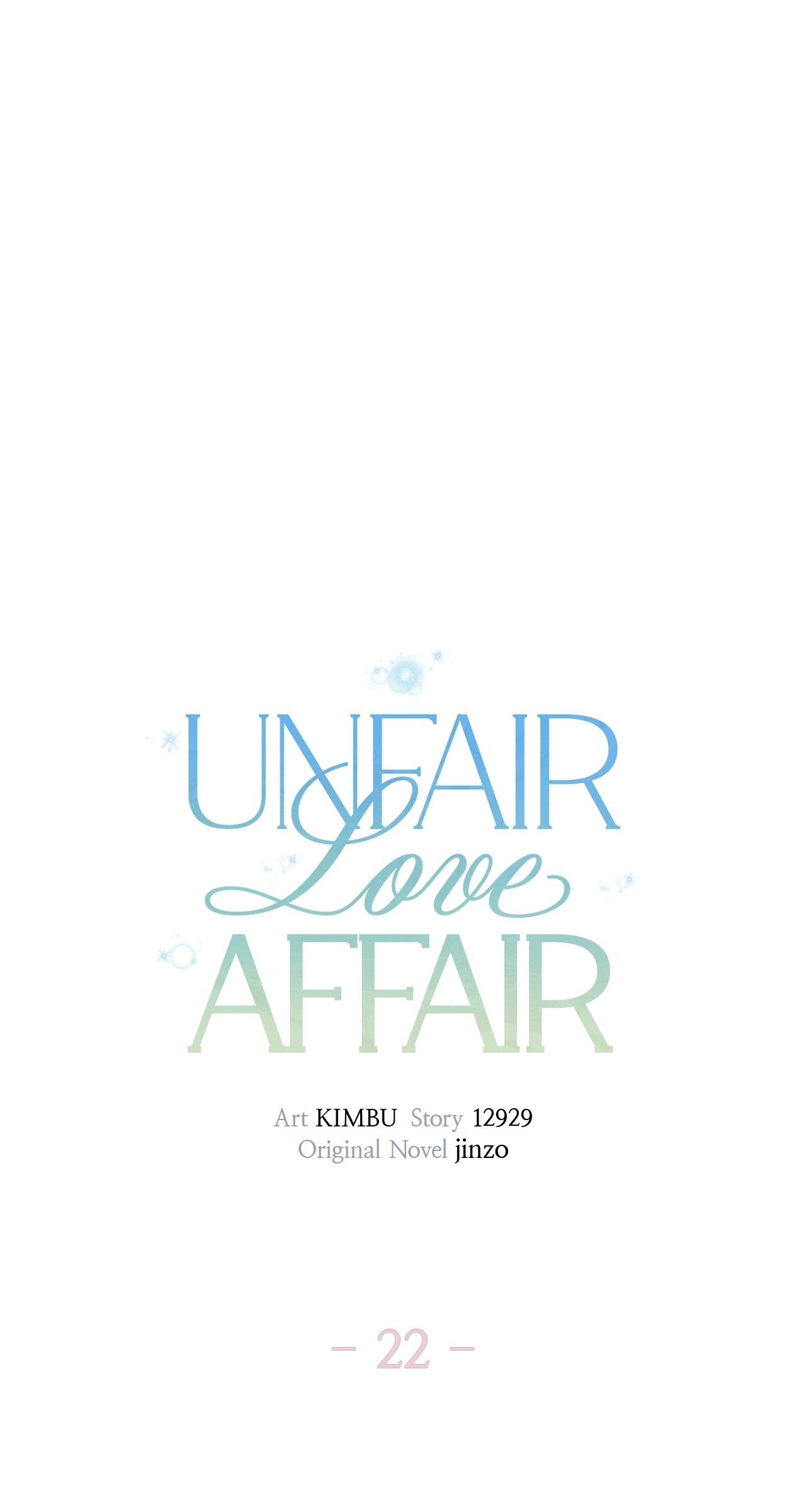 Unfair Love Affair - Chapter 22