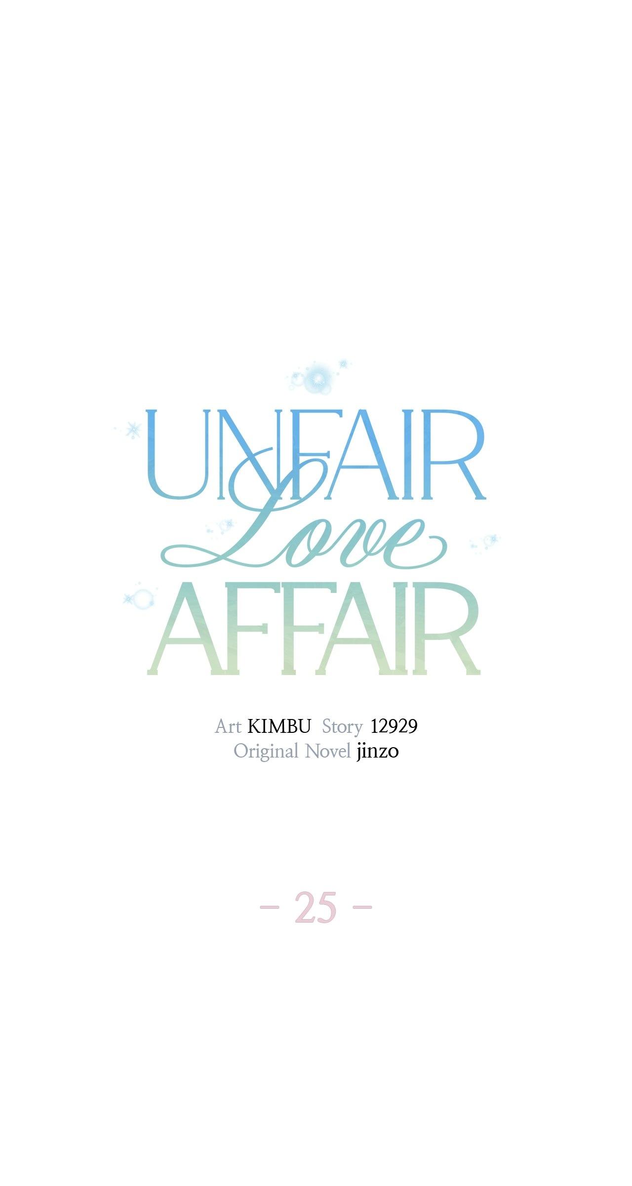 Unfair Love Affair - Chapter 25