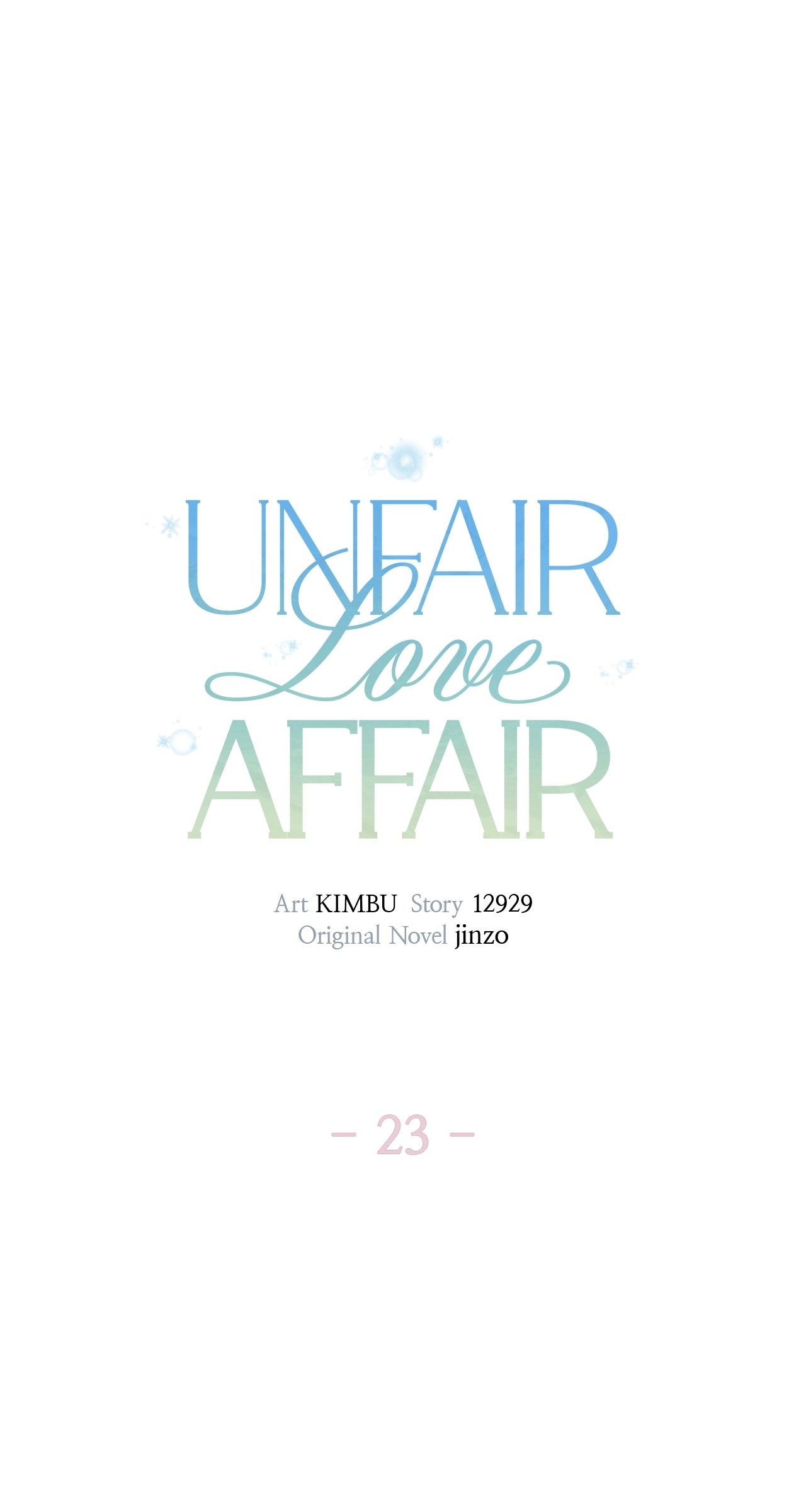 Unfair Love Affair - Chapter 23