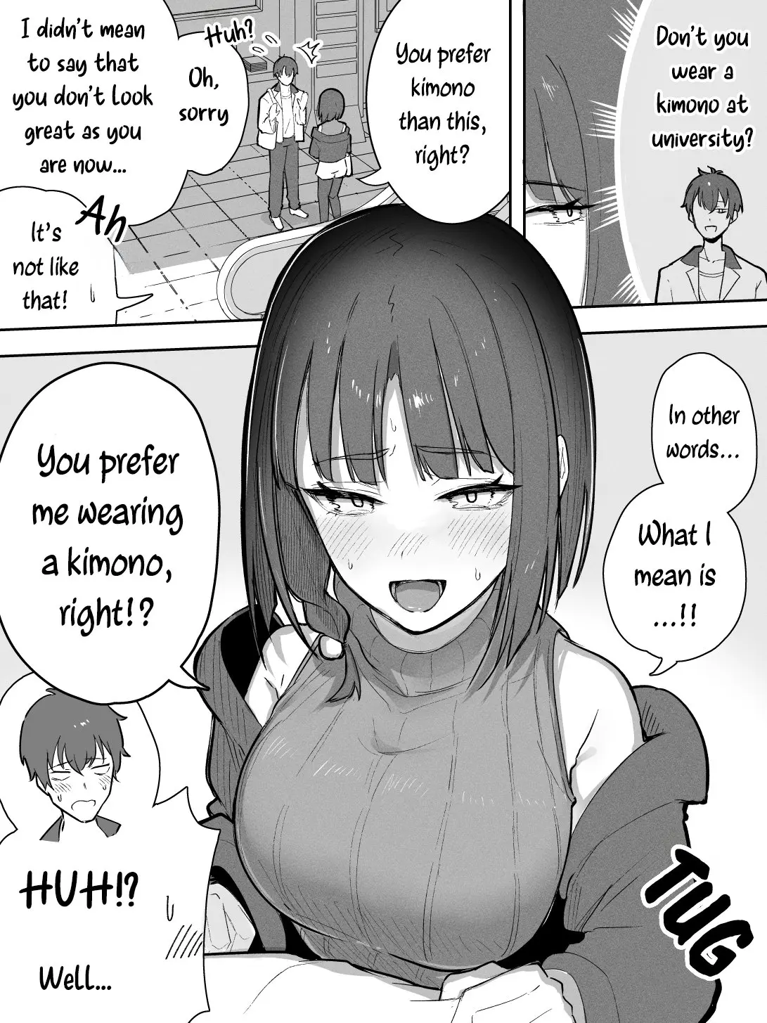 A Woman Who Is Too Honest Despite Her Kyoto Dialect - Chapter 4