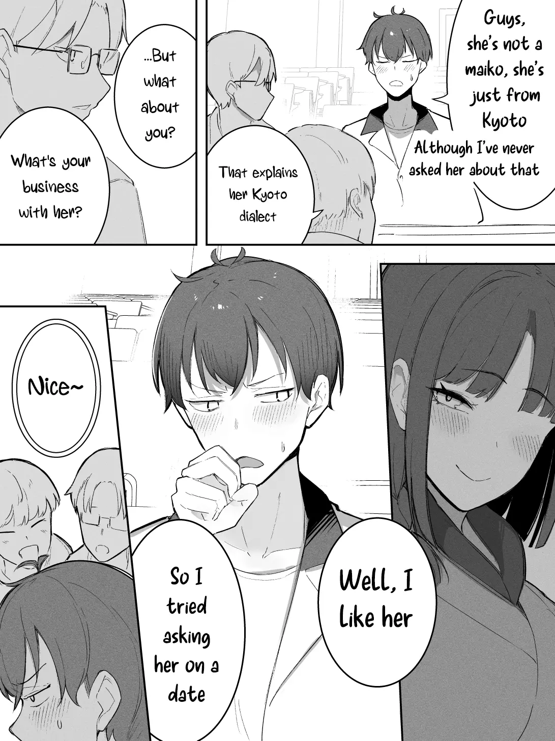 A Woman Who Is Too Honest Despite Her Kyoto Dialect - Chapter 6