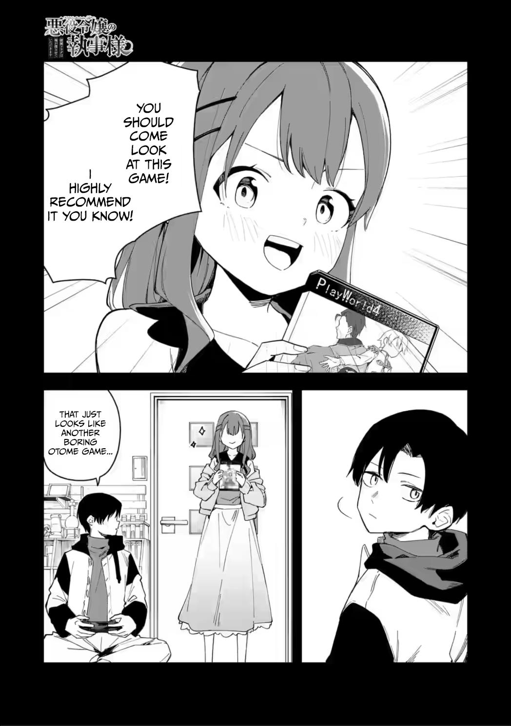 Akuyaku Reijou No Shitsuji-Sama Hametsu - Chapter 33.1: His And Her Plan