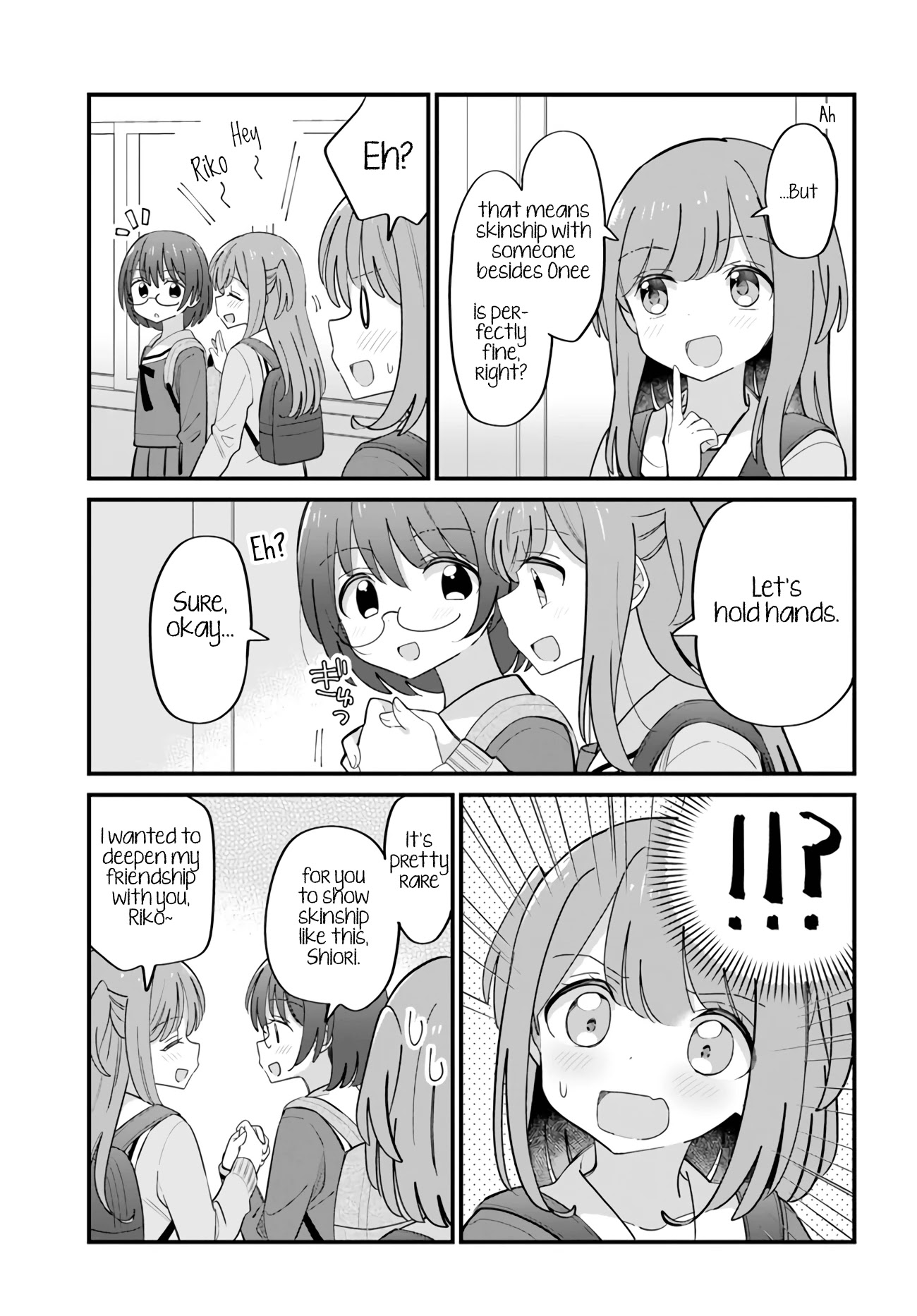 Mutually Unrequited Twin Sisters - Chapter 26: Twin Sisters Who Want To Hold Hands