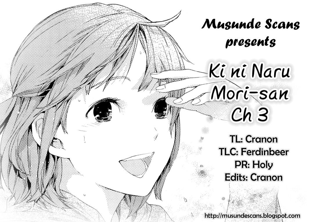 Ki Ni Naru Mori-San - Chapter 3