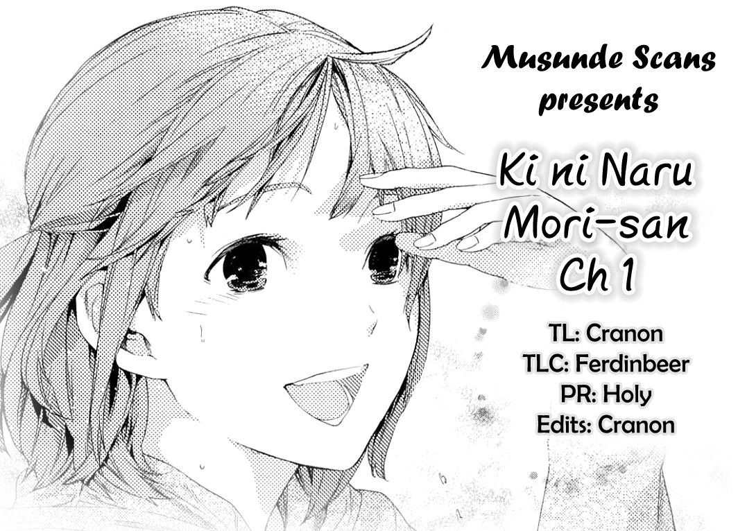 Ki Ni Naru Mori-San - Chapter 1