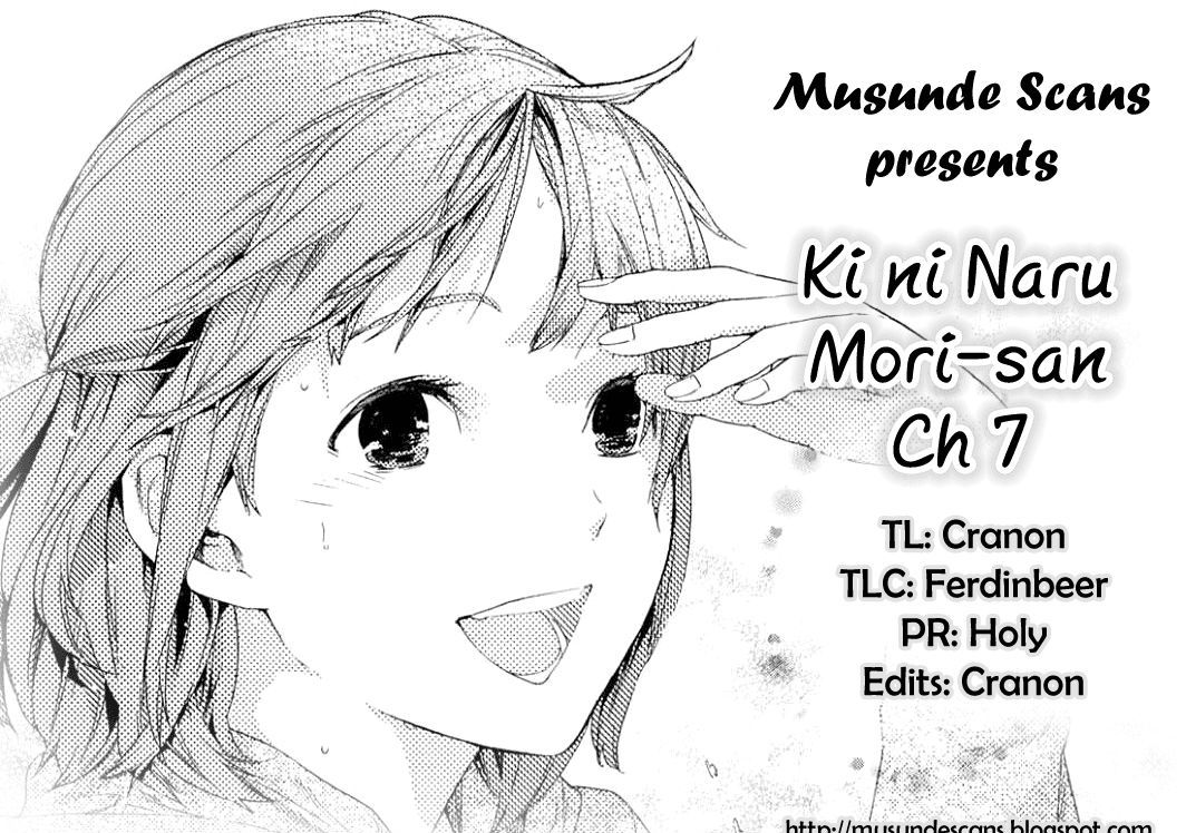 Ki Ni Naru Mori-San - Chapter 7