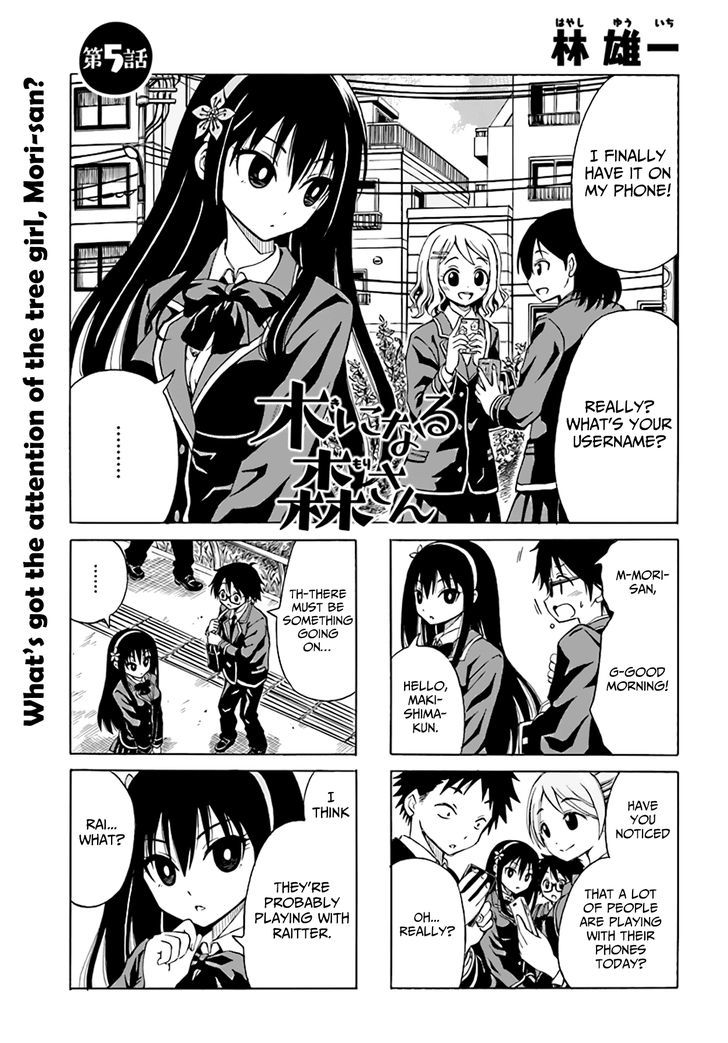 Ki Ni Naru Mori-San - Chapter 5