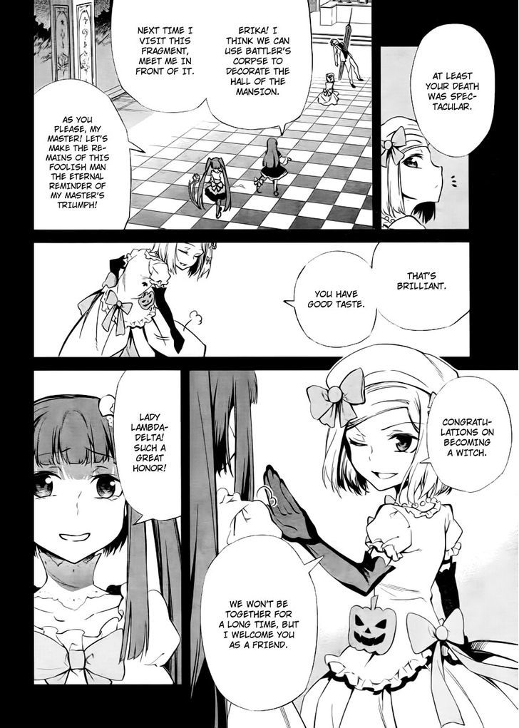 Umineko No Naku Koro Ni Chiru Episode 5: End Of The Golden Witch - Vol.5 Chapter 25 : Tea Party