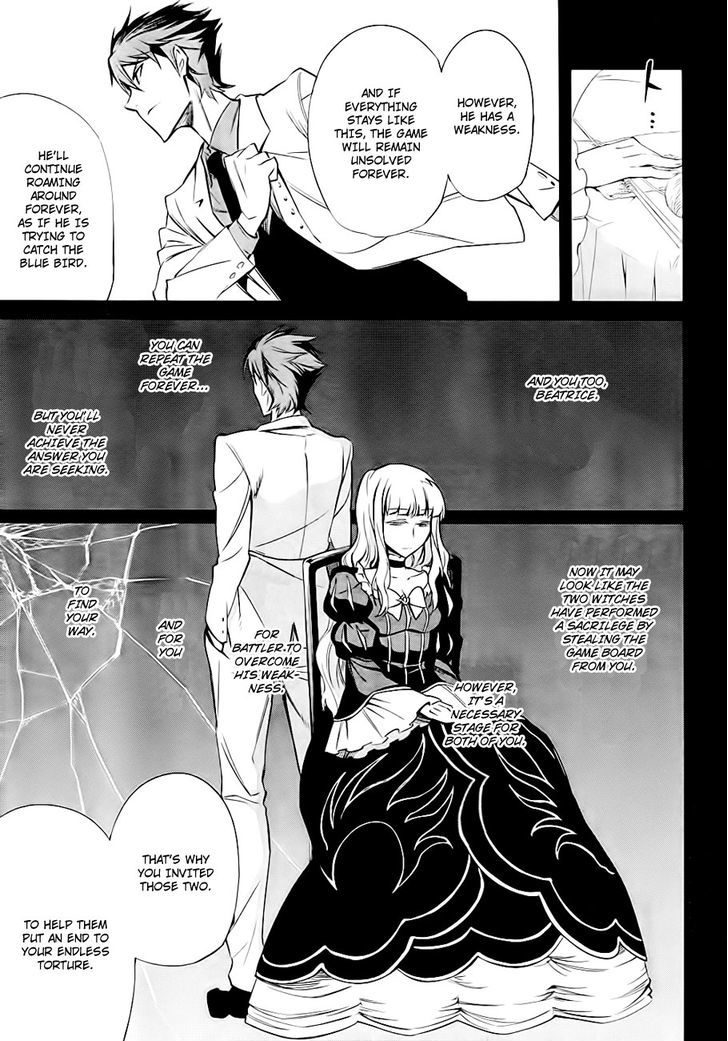 Umineko No Naku Koro Ni Chiru Episode 5: End Of The Golden Witch - Vol.4 Chapter 20 : Checkmate