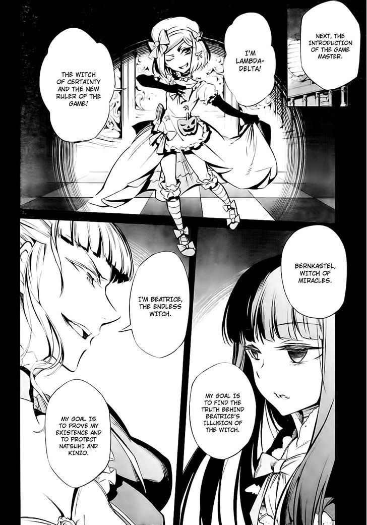 Umineko No Naku Koro Ni Chiru Episode 5: End Of The Golden Witch - Vol.4 Chapter 20 : Checkmate