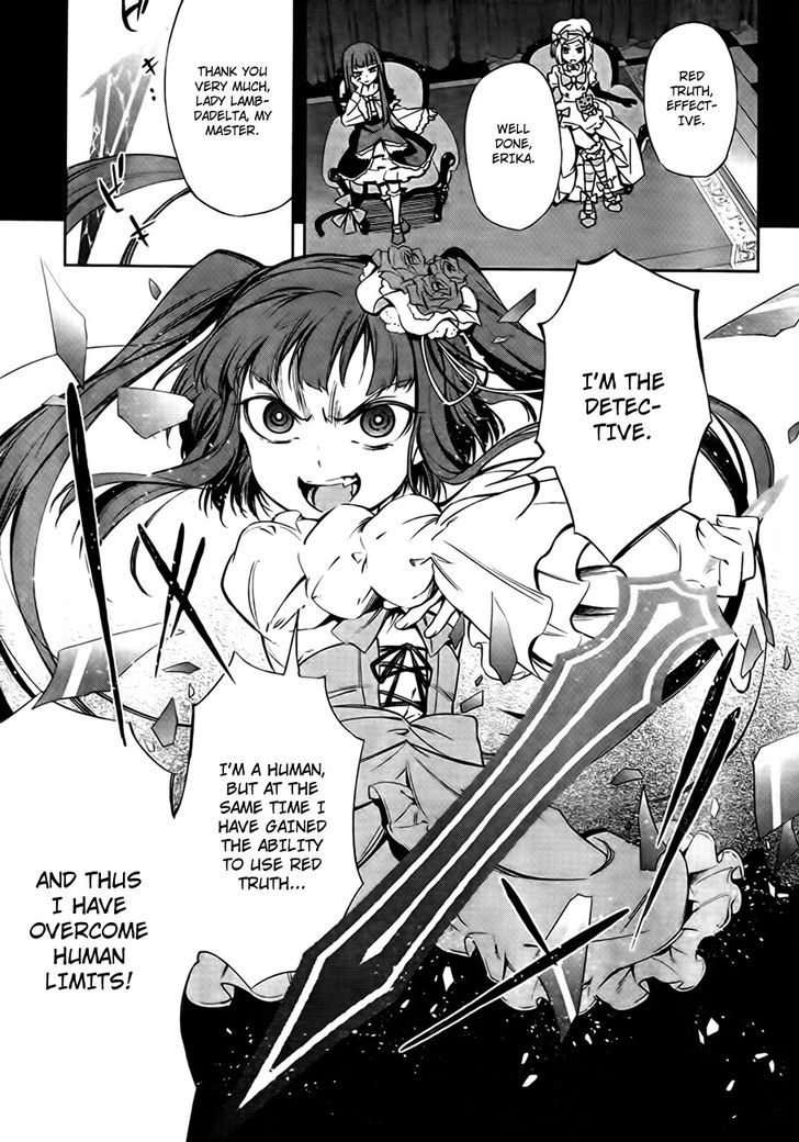 Umineko No Naku Koro Ni Chiru Episode 5: End Of The Golden Witch - Vol.5 Chapter 21 : Different Truth