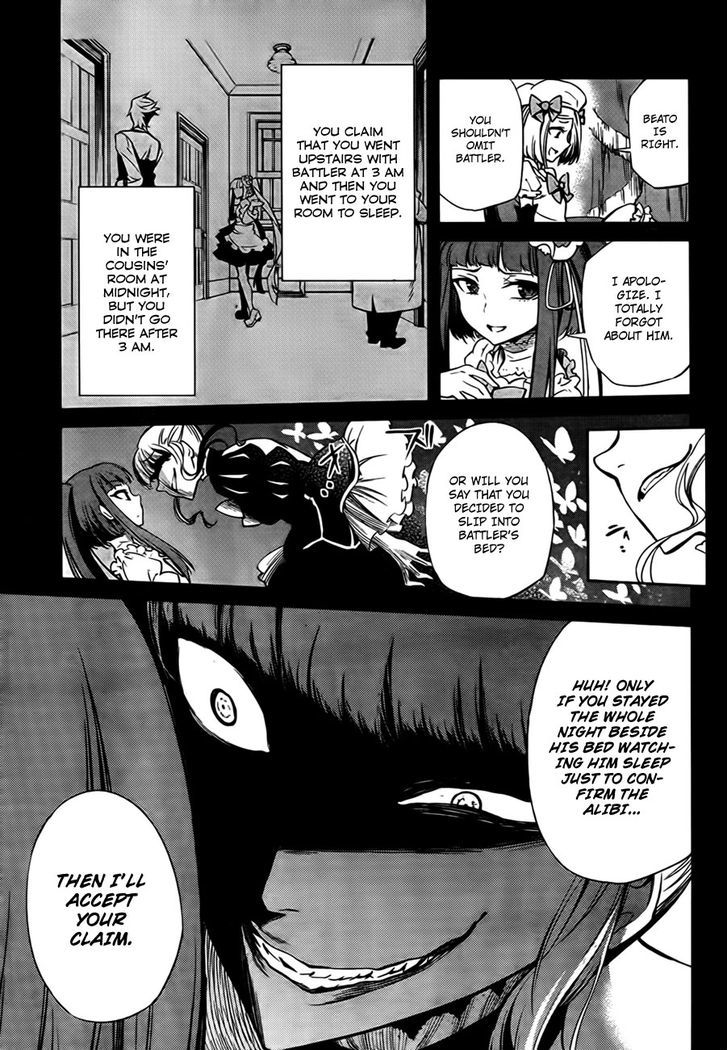 Umineko No Naku Koro Ni Chiru Episode 5: End Of The Golden Witch - Vol.5 Chapter 21 : Different Truth