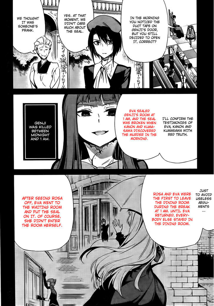 Umineko No Naku Koro Ni Chiru Episode 5: End Of The Golden Witch - Vol.5 Chapter 22 : Different Truth (2)