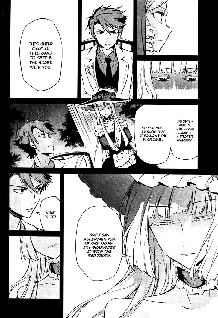 Umineko No Naku Koro Ni Chiru Episode 5: End Of The Golden Witch - Vol.5 Chapter 26 : Hidden Tea Party Part 1