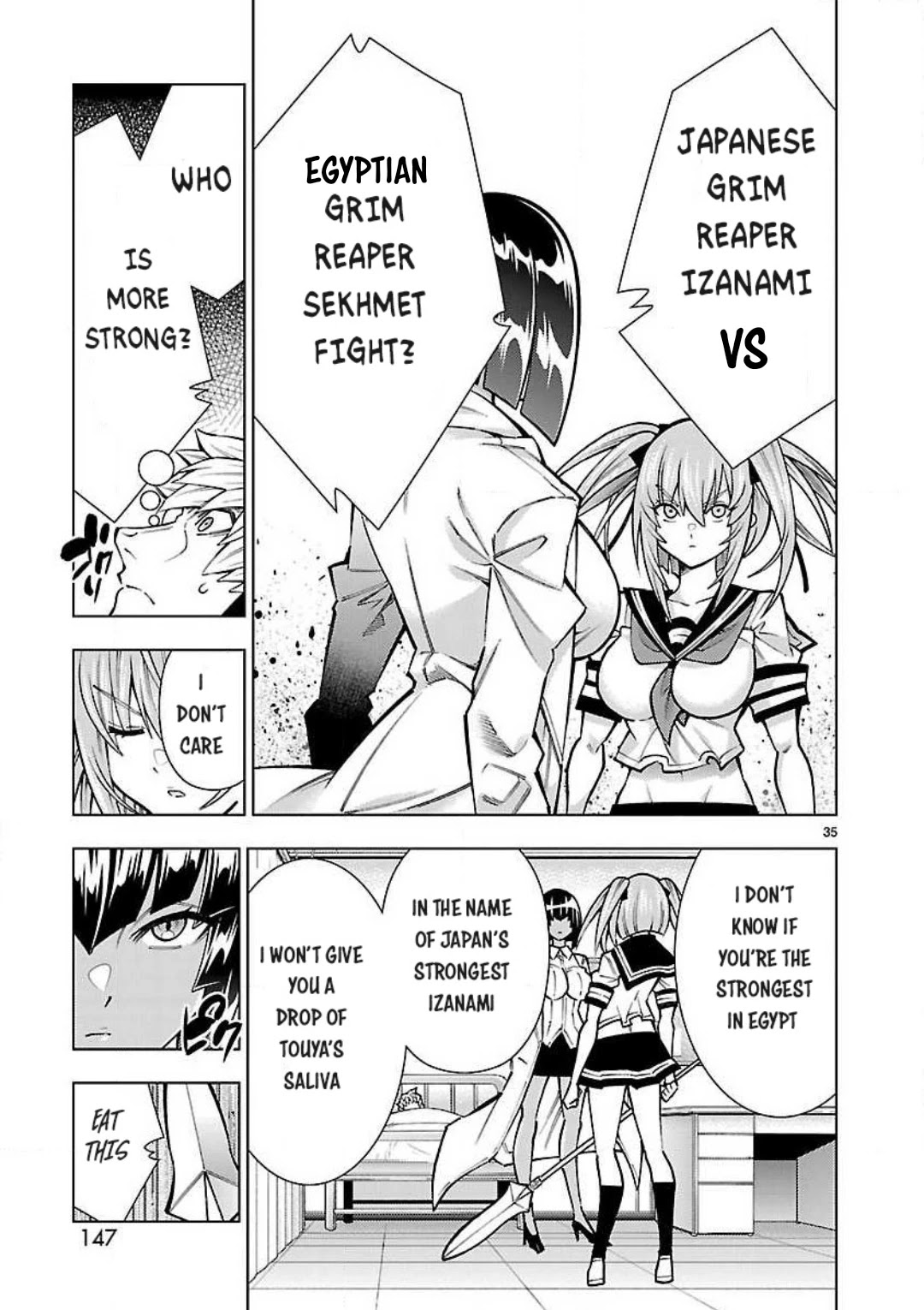 Shinigami Musume Ha Peropero Shitai - Chapter 4