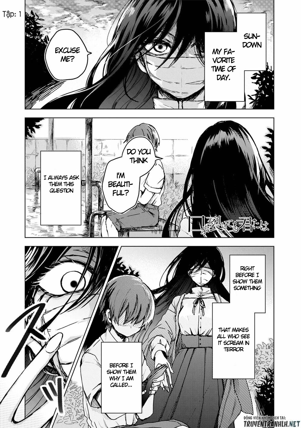 Kuchi Ga Saketemo Kimi Niwa - Chapter 1