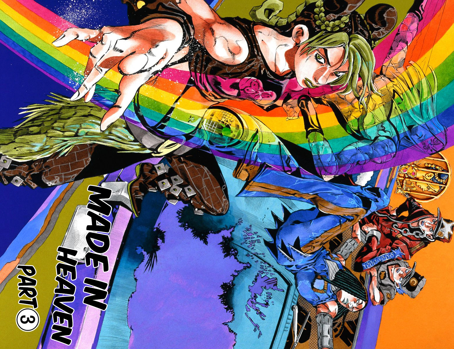 Jojo's Bizarre Adventure Part 5 - Vento Aureo - Vol.17 Chapter 151: Made In Heaven Part 3