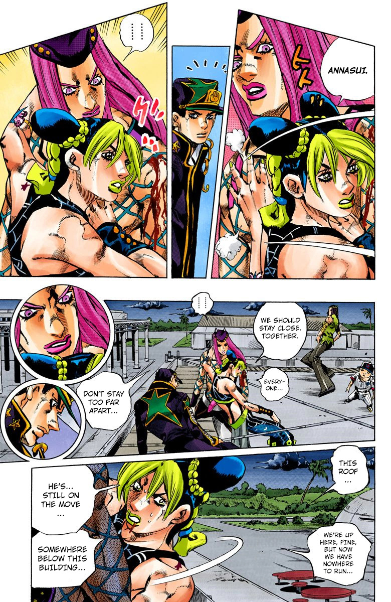 Jojo's Bizarre Adventure Part 5 - Vento Aureo - Vol.17 Chapter 151: Made In Heaven Part 3