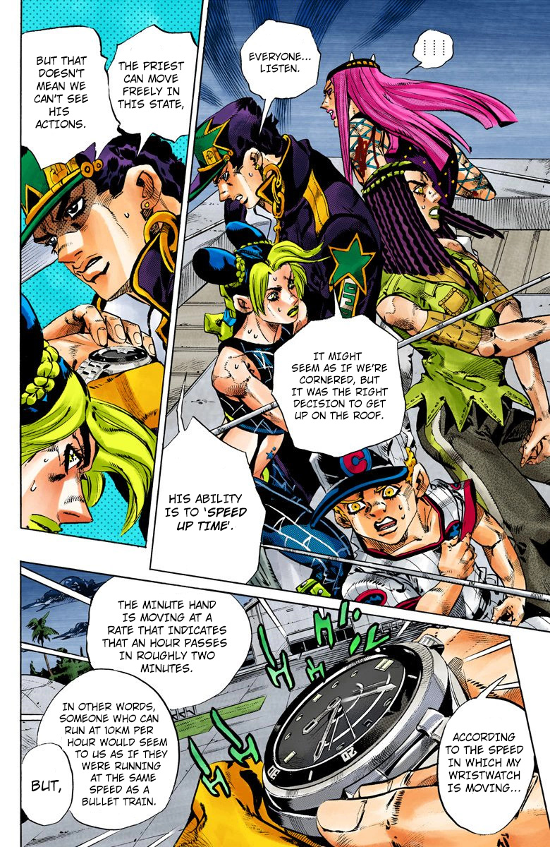 Jojo's Bizarre Adventure Part 5 - Vento Aureo - Vol.17 Chapter 151: Made In Heaven Part 3