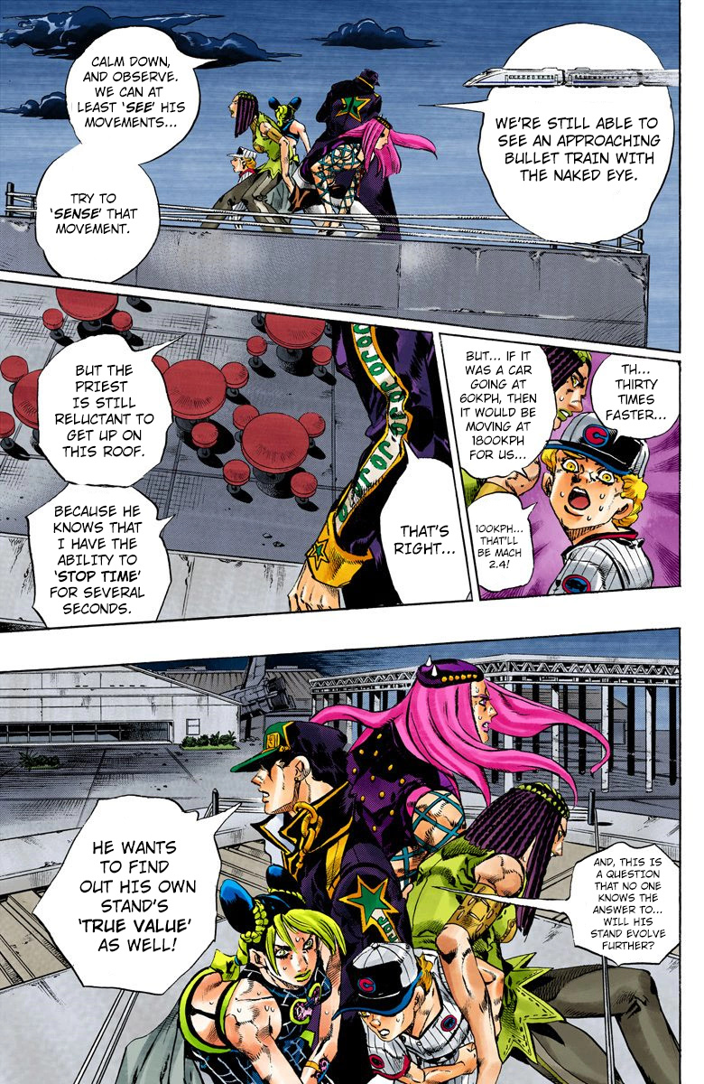 Jojo's Bizarre Adventure Part 5 - Vento Aureo - Vol.17 Chapter 151: Made In Heaven Part 3