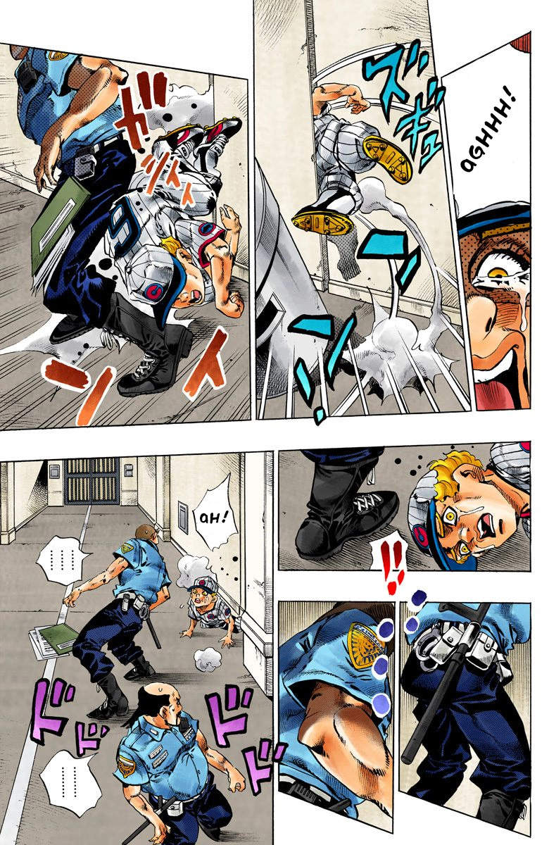 Jojo's Bizarre Adventure Part 5 - Vento Aureo - Vol.17 Chapter 157: Made In Heaven Part 9