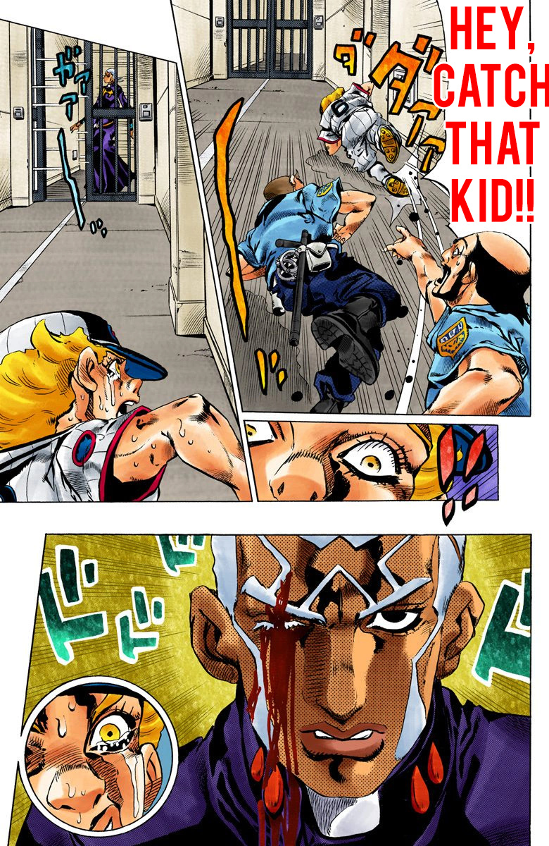 Jojo's Bizarre Adventure Part 5 - Vento Aureo - Vol.17 Chapter 157: Made In Heaven Part 9