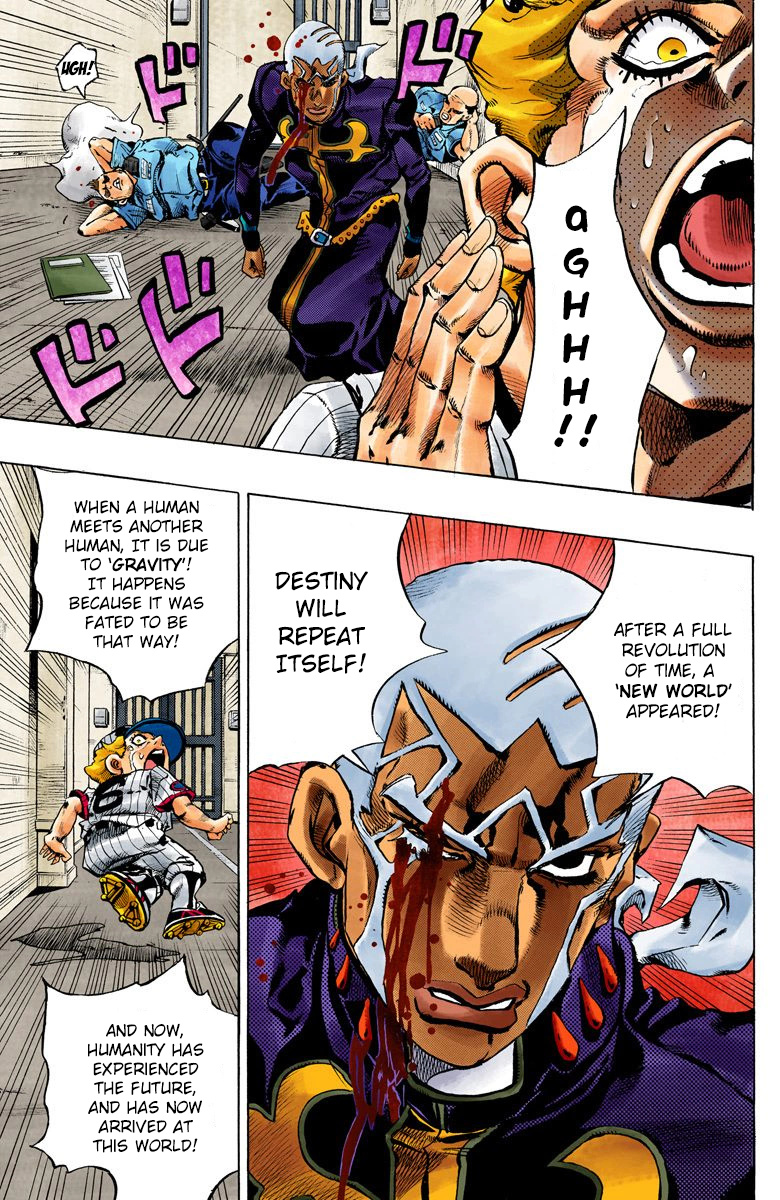 Jojo's Bizarre Adventure Part 5 - Vento Aureo - Vol.17 Chapter 157: Made In Heaven Part 9