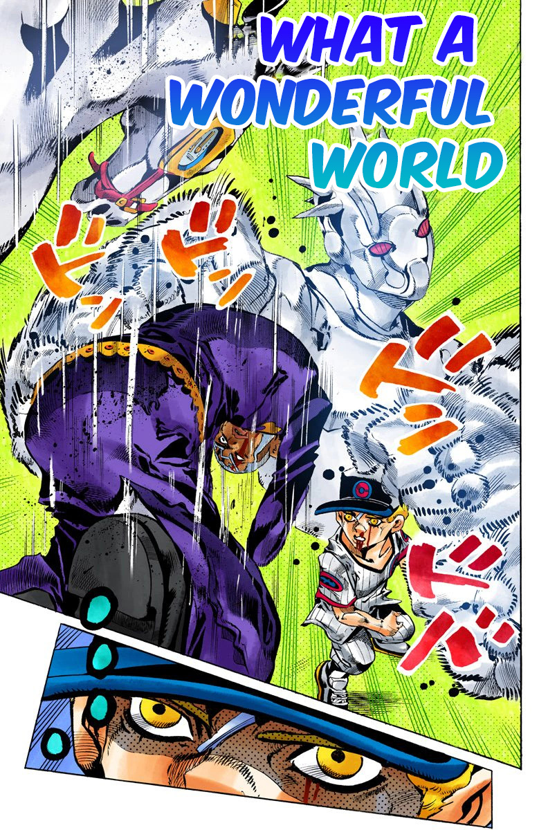 Jojo's Bizarre Adventure Part 5 - Vento Aureo - Vol.17 Chapter 158: What A Wonderful World