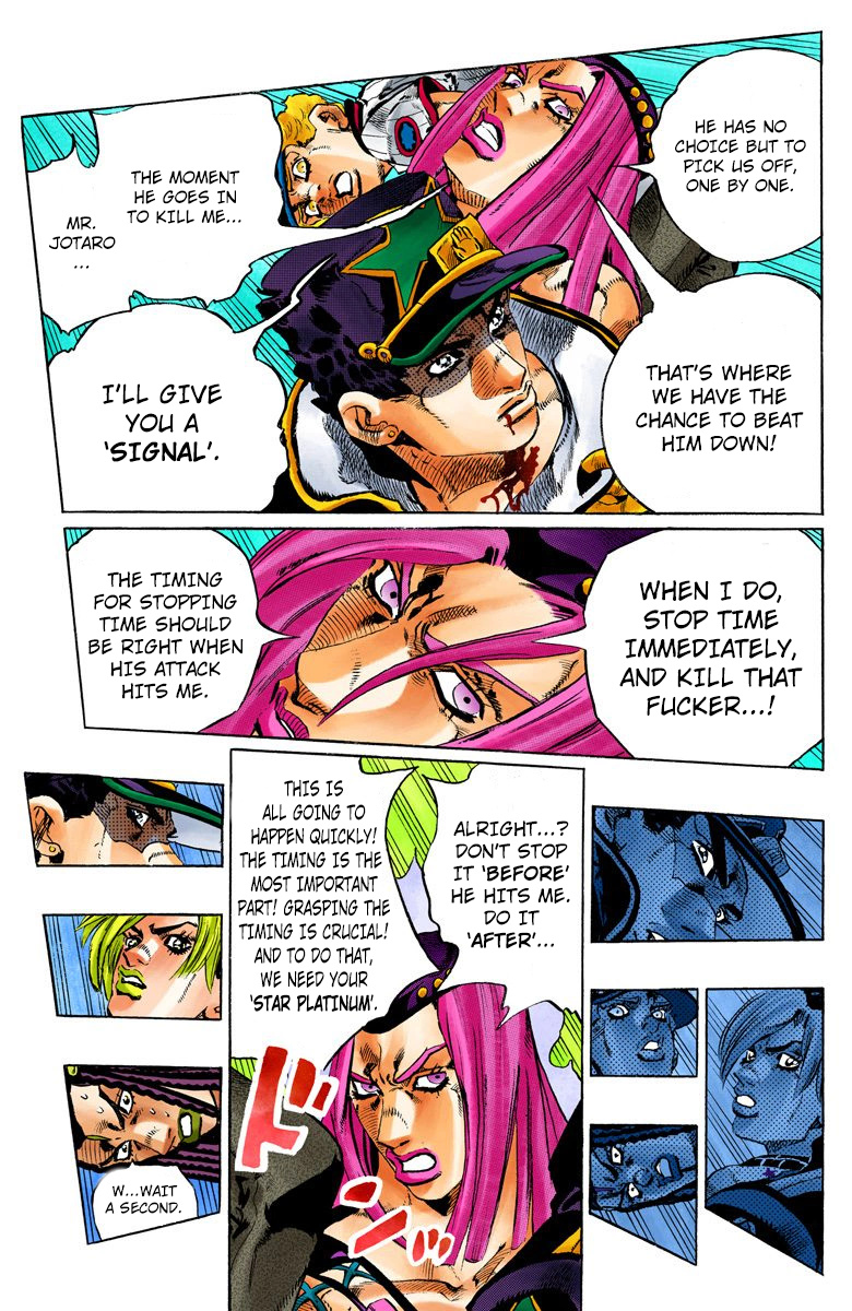 Jojo's Bizarre Adventure Part 5 - Vento Aureo - Vol.17 Chapter 153: Made In Heaven Part 5