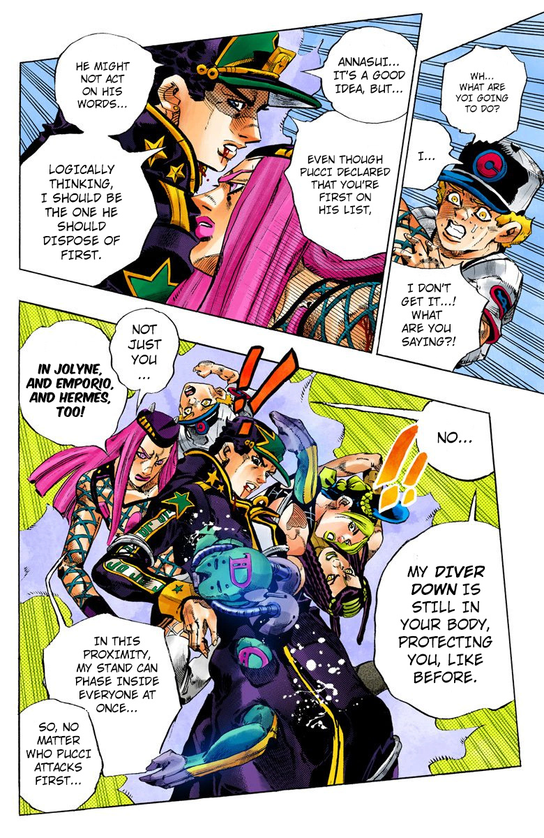 Jojo's Bizarre Adventure Part 5 - Vento Aureo - Vol.17 Chapter 153: Made In Heaven Part 5