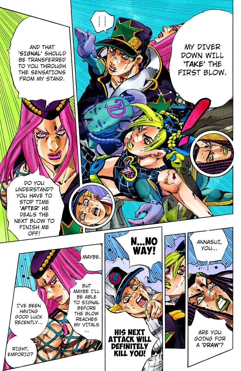 Jojo's Bizarre Adventure Part 5 - Vento Aureo - Vol.17 Chapter 153: Made In Heaven Part 5