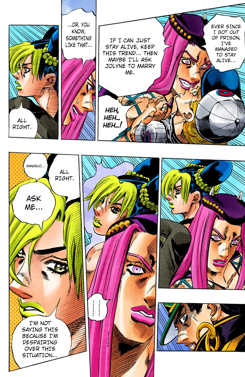 Jojo's Bizarre Adventure Part 5 - Vento Aureo - Vol.17 Chapter 153: Made In Heaven Part 5