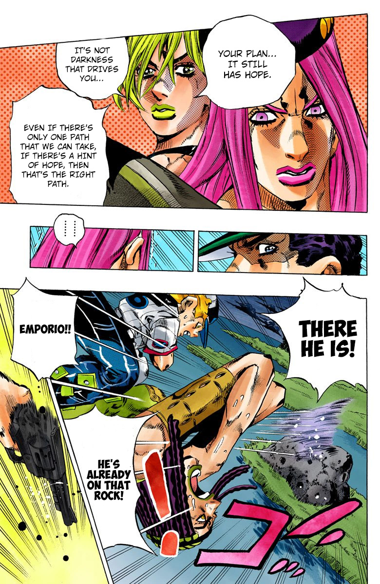 Jojo's Bizarre Adventure Part 5 - Vento Aureo - Vol.17 Chapter 153: Made In Heaven Part 5